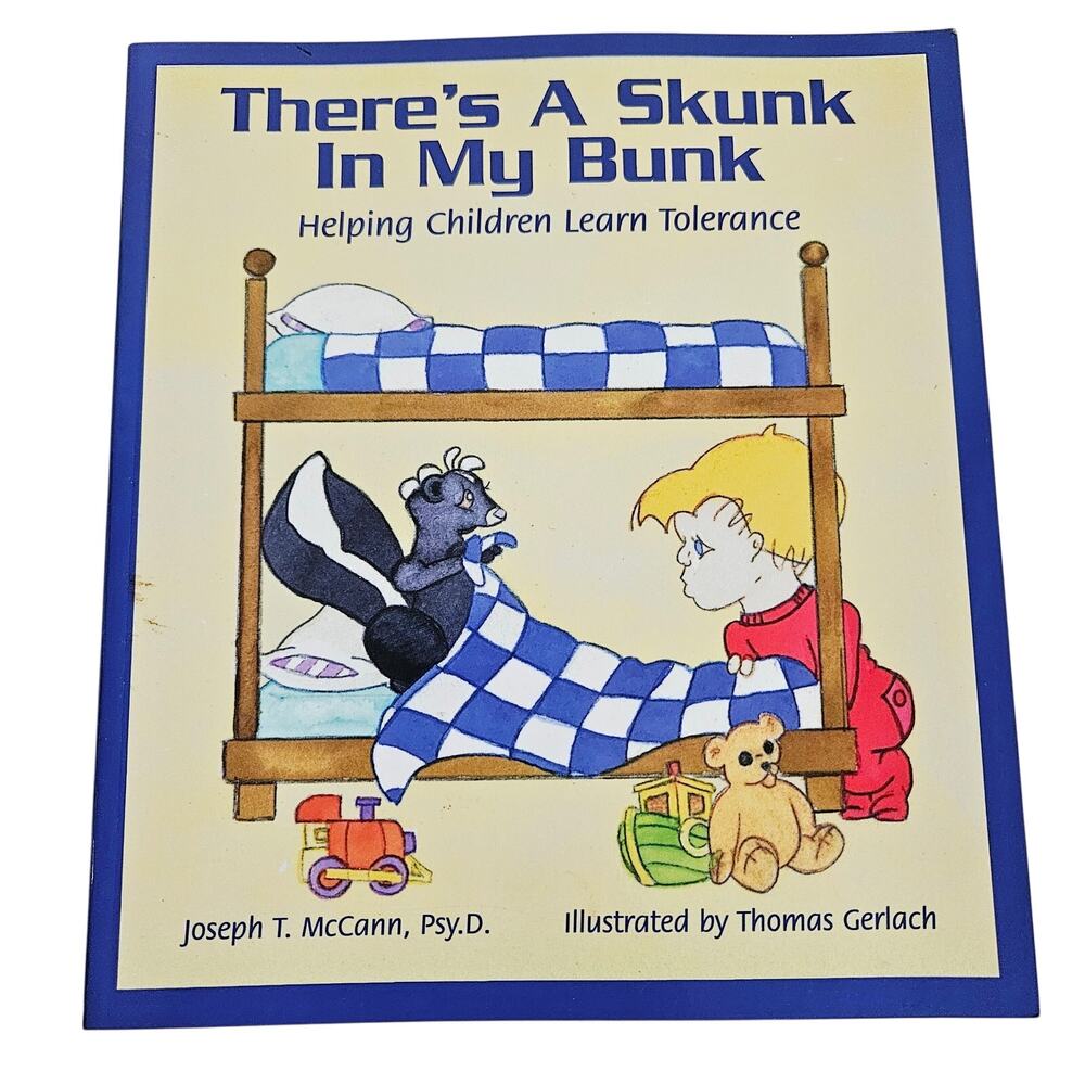 There's A Skunk In My Bed Book Joseph T. McCann Helping Children Learn Tolerance